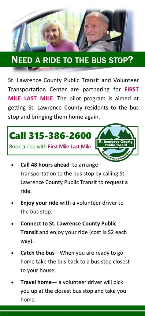 Volunteer Transportation Center St Lawrence County